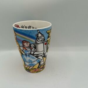 Paul Cardew Wizard of Oz Bone China Coffee Mug Cup Designed England 2011 Rainbow